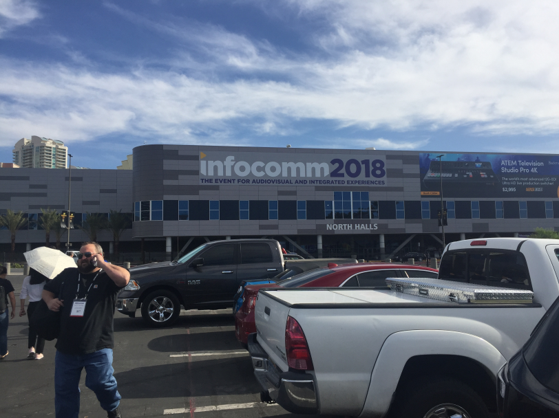 Exposición Infocomm 2018 en Las Vegas